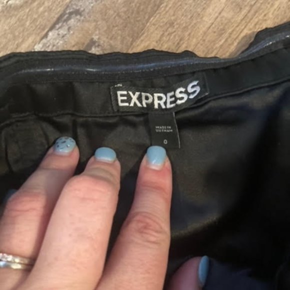 Black Satin Express Semi-Formal Dress - Picture 3 of 4